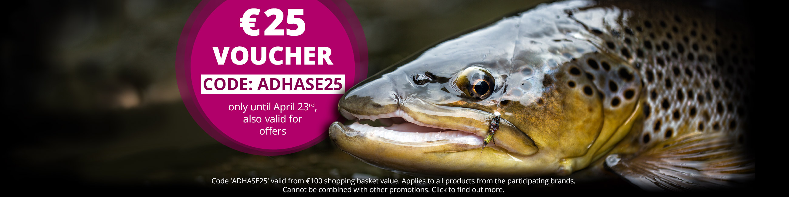 €25 Voucher with Code ADHASE25