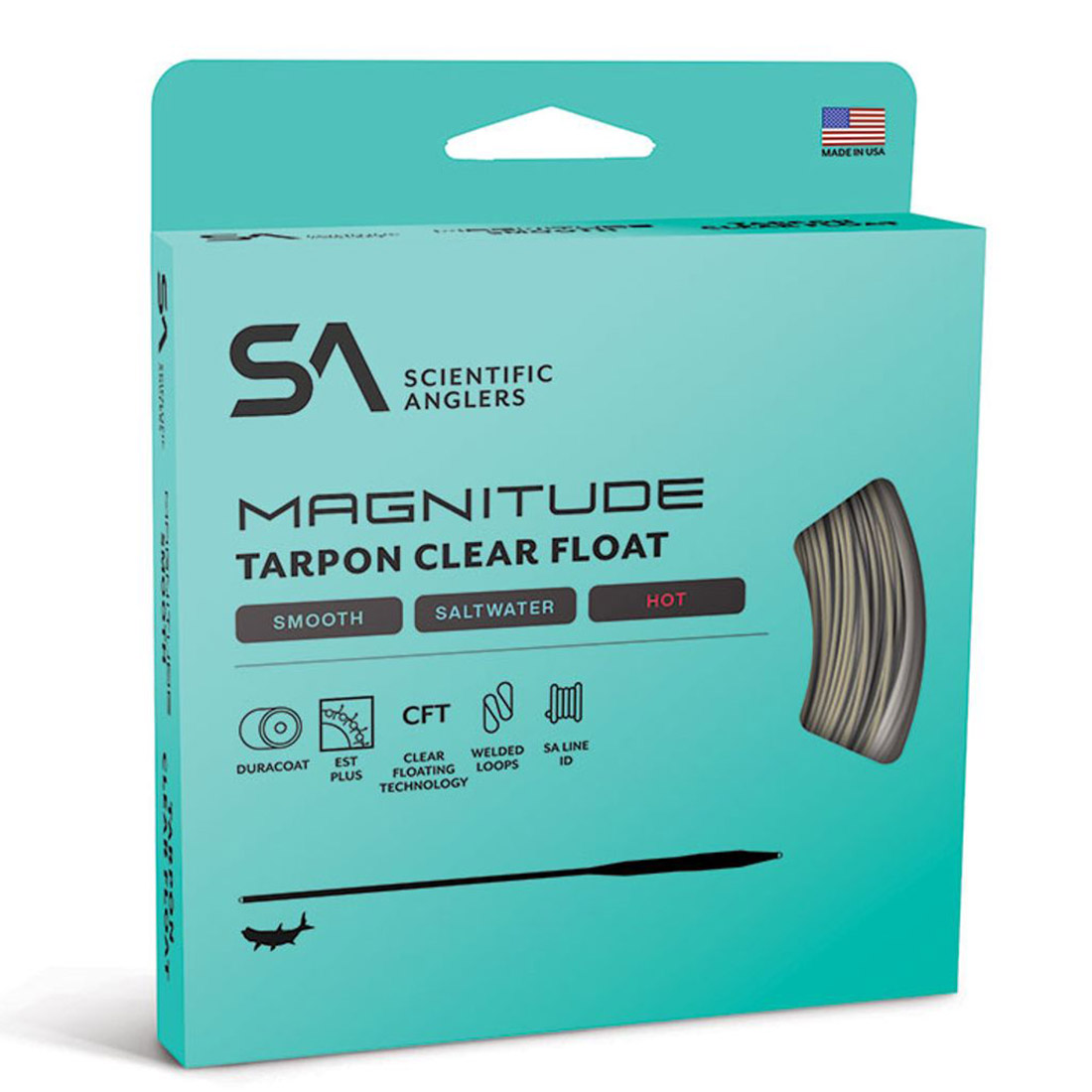 Scientific_Anglers_Magnitude_Smooth_Tarpon_Fliegenschnur_1 Scientific Anglers Magnitude Smooth Tarpon Full Clear Fly Line