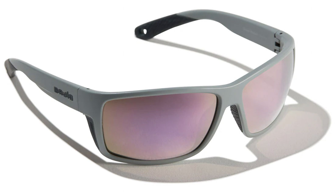 Bajio Polarized Glasses Bales Beach - Basalt Matte (Rose Mirror Glass)