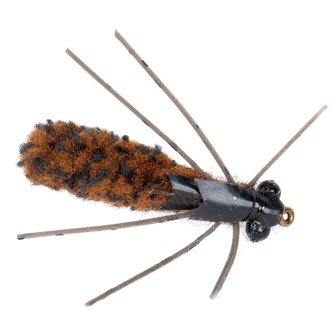 Guideline-Nymphe-Mop-Dragon-brown Tying Example