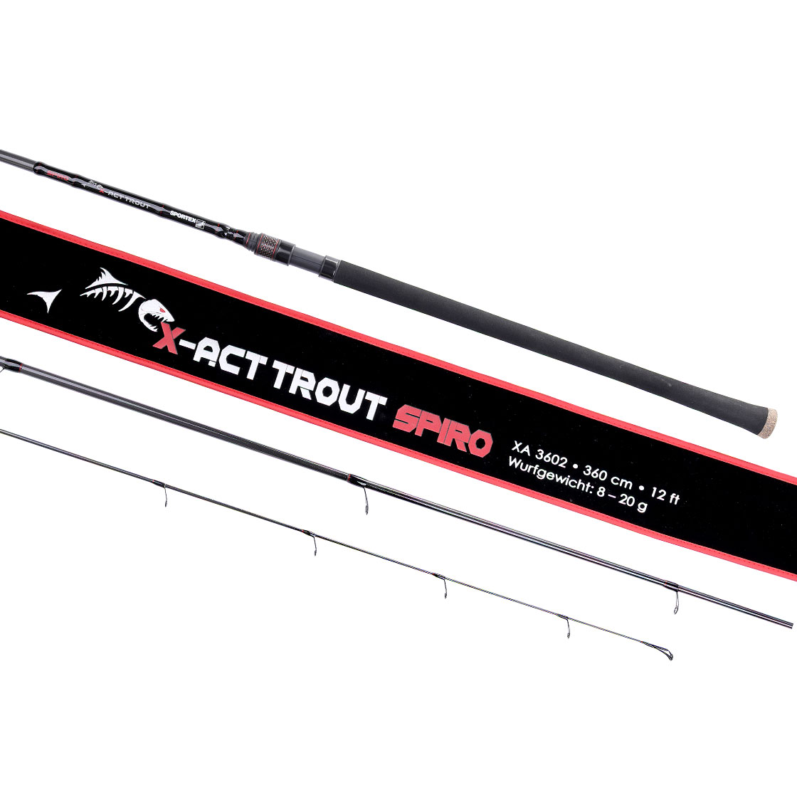 Sportex X-Act Trout Spiro Spinning Rod Seatrout