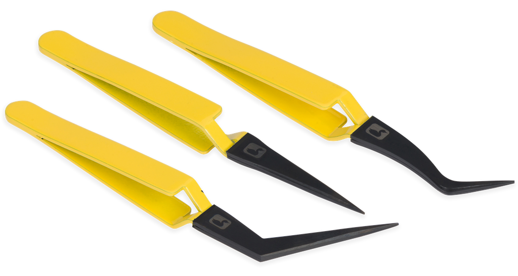 Loon D-Loop Tweezer Kit - Yellow Loon D-Loop Tweezer Kit - Yellow