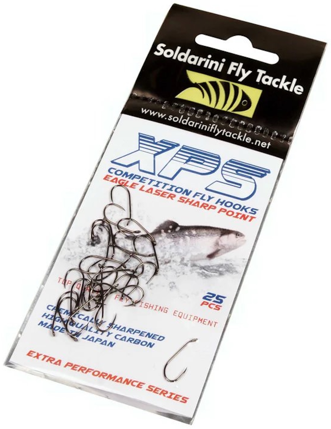 Soldarini XPS Competition C100 Dryfly Hook Barbless 25pc
