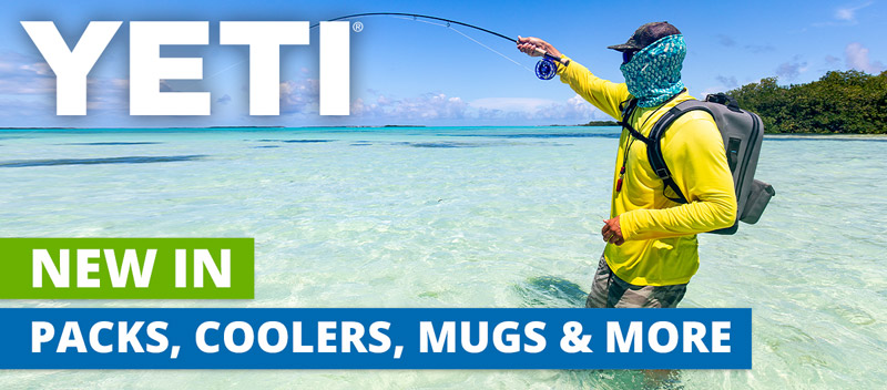 New: YETI - Packs, Coolers, Mugs & more