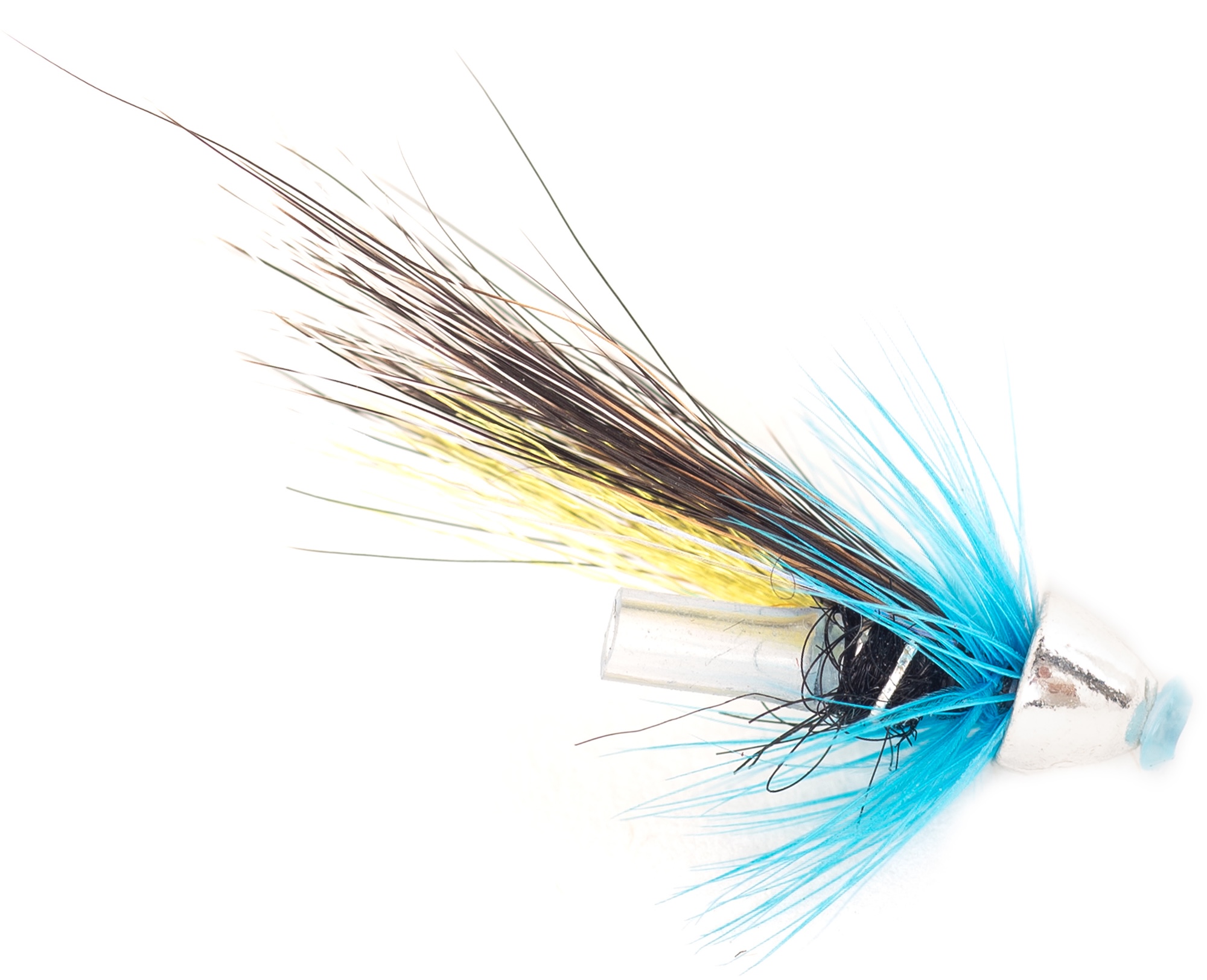 Guideline salmon fly Blue Charm Tungsten Micro Cone 3.5mm tube fly