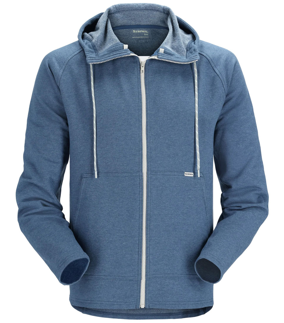 Simms Vermilion Full Zip Hoody navy heather