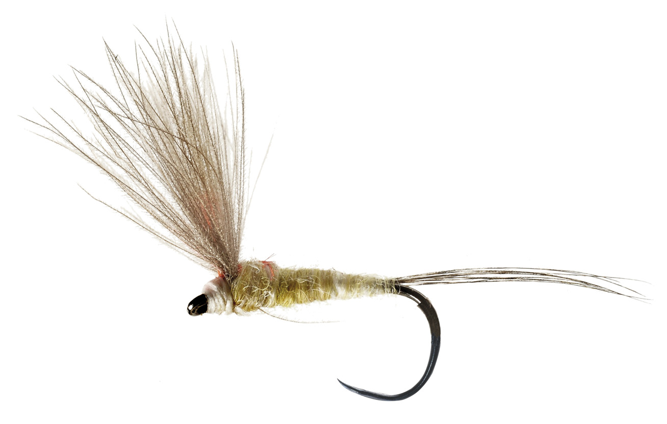 Soldarini Dryfly - Special Olive Hi-Viz CDC