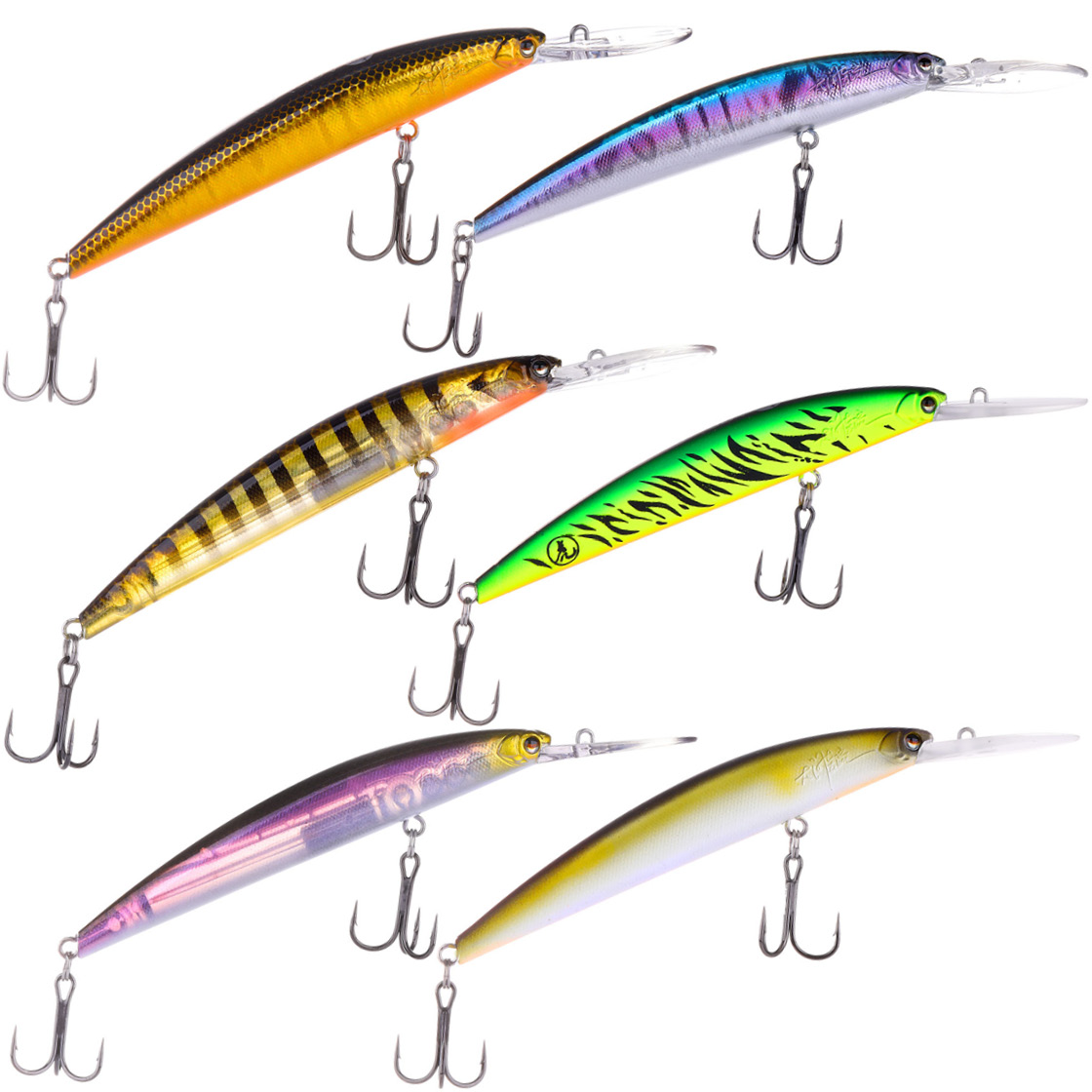 Lurefans A8S Four Minnow Twitchbait 8 cm