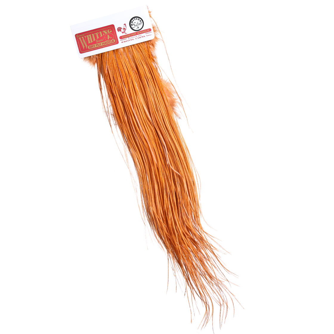 white dyed golden brown