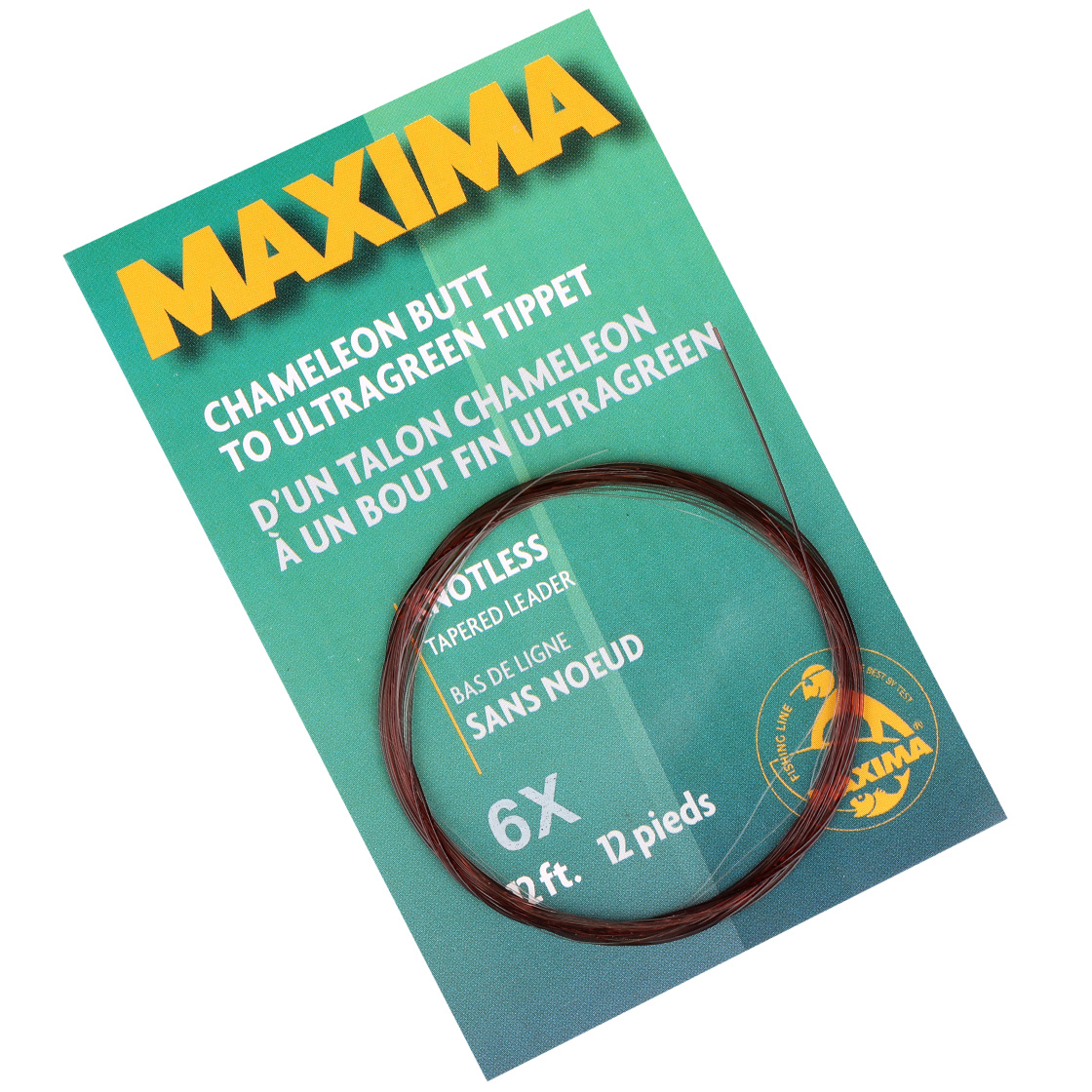 Maxima Knotless Tapered Leader 12 ft