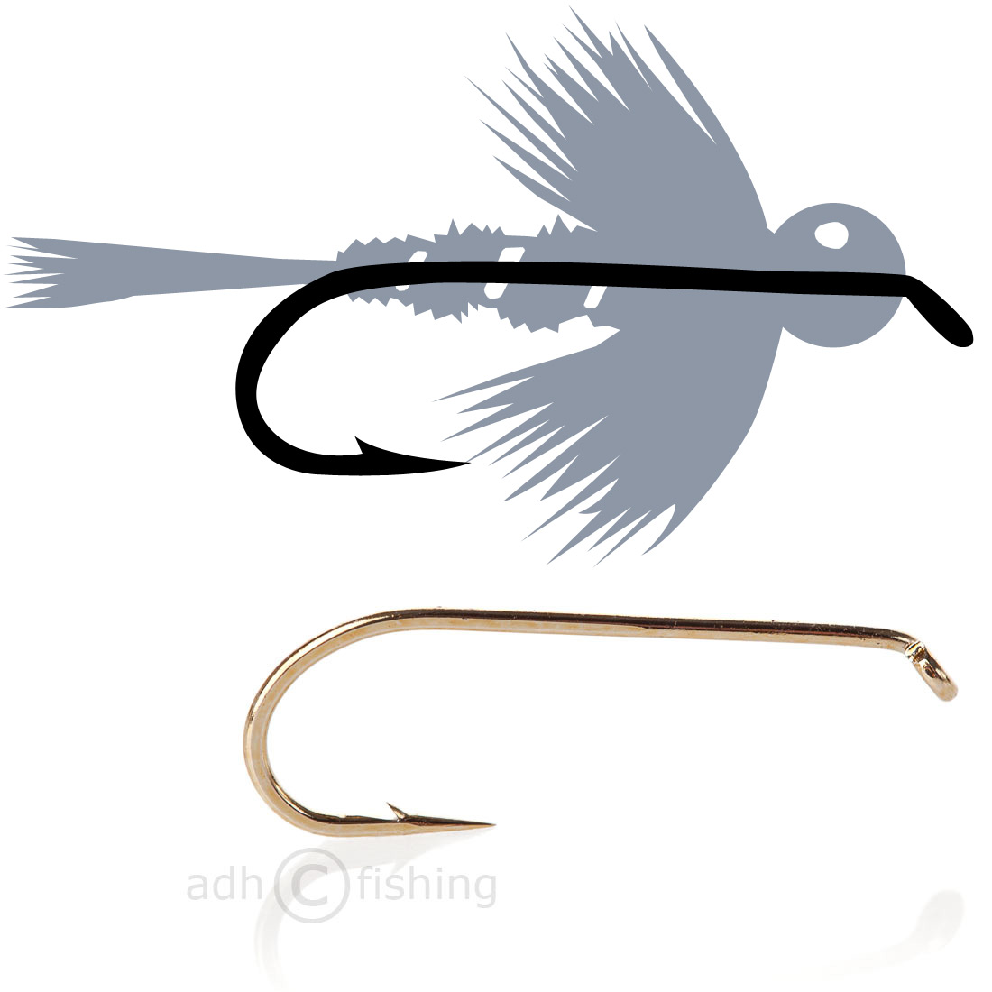 Tunca Fly hook T40 Bead head nymph