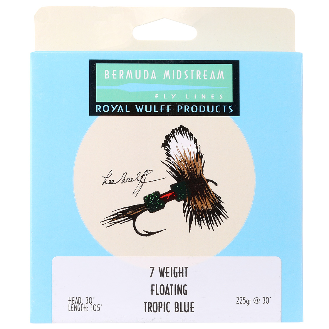 Royal Wullf Midstream Bermuda Triangle Taper Floating Fly Line Blue