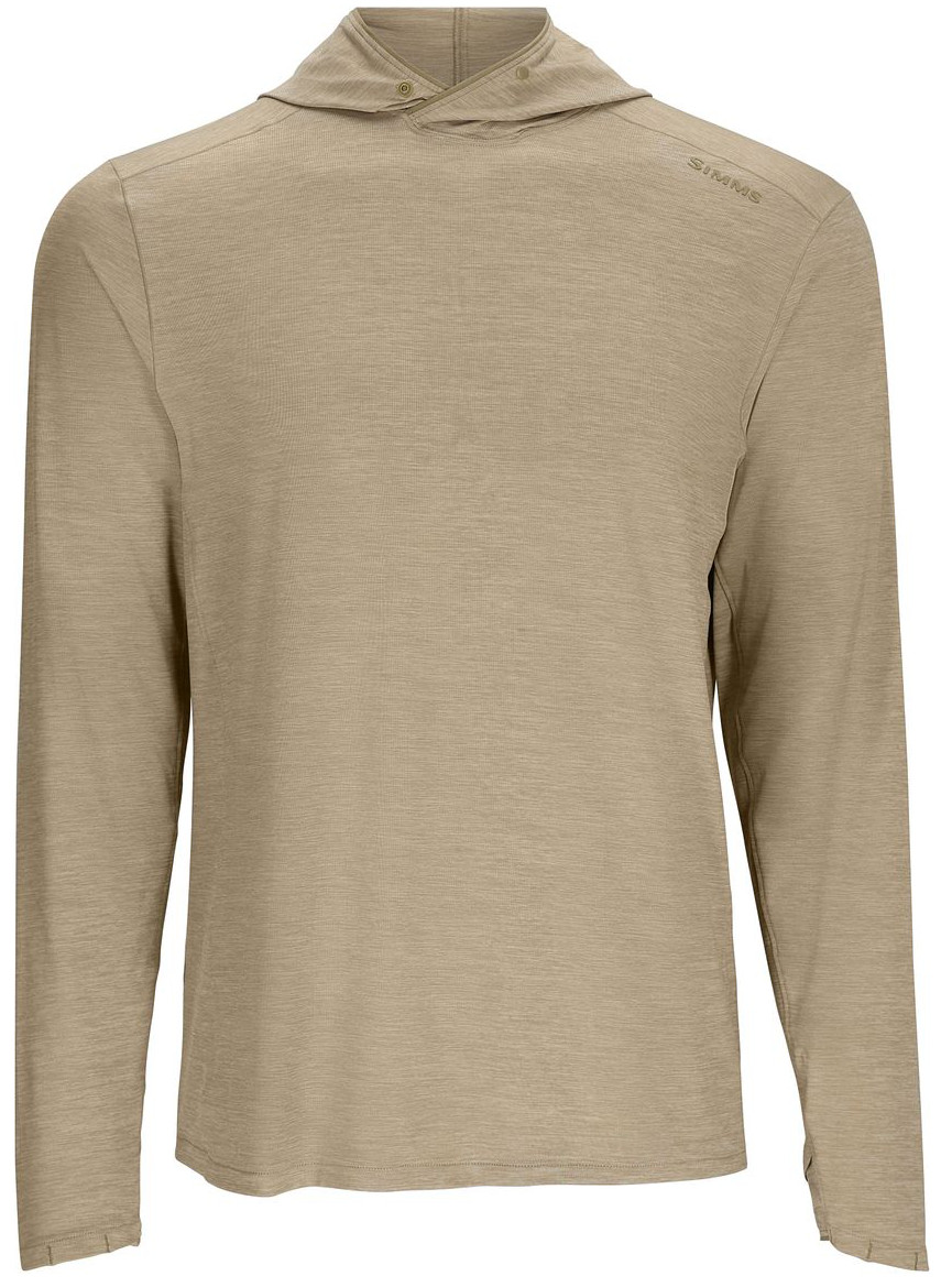 Simms Solarflex Cooling Hoody Longsleeve stone