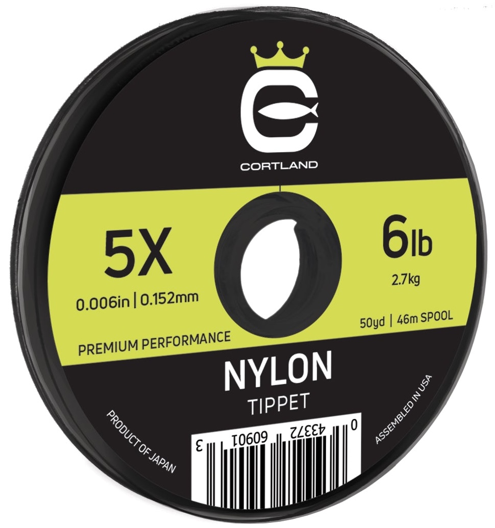 Cortland Copolymer Nylon Tippet Super Strong Leader Material 50 yds