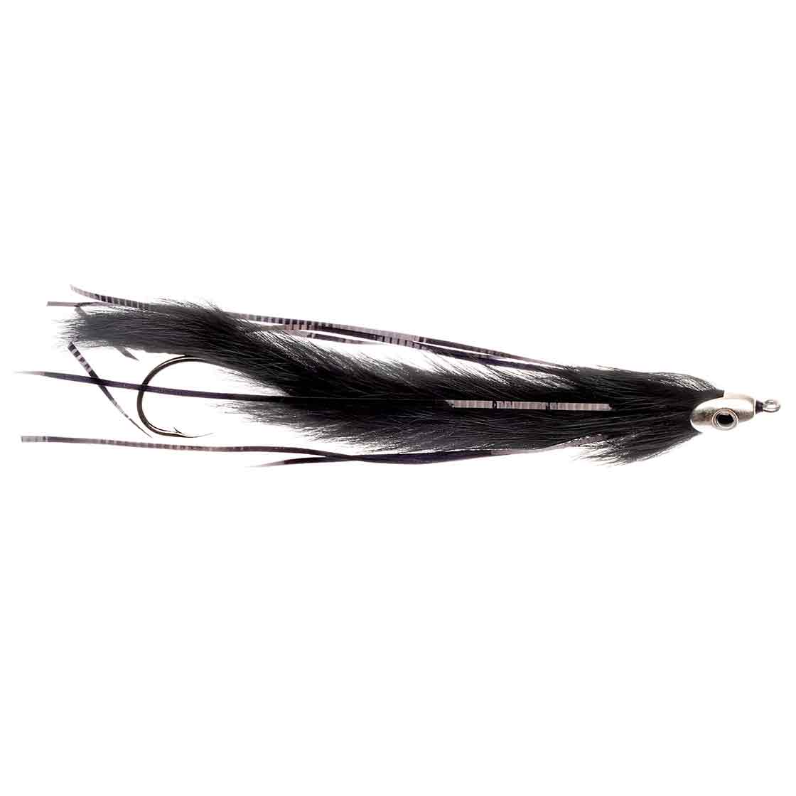 P-16358-Catchy-Flies-Streamer-CF147-RH-pike-black Catchy Flies Streamer - CF147 RH Black Huchen and Pike Streamer