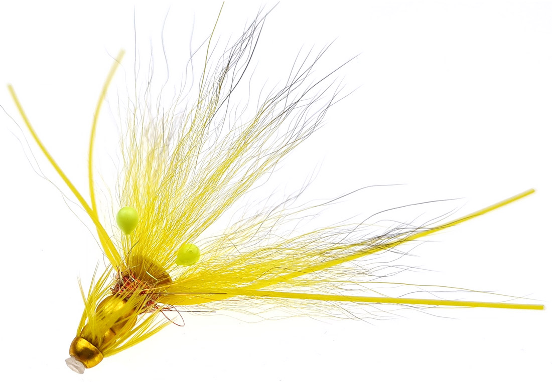 Future Fly Plug Tube Fly yellow