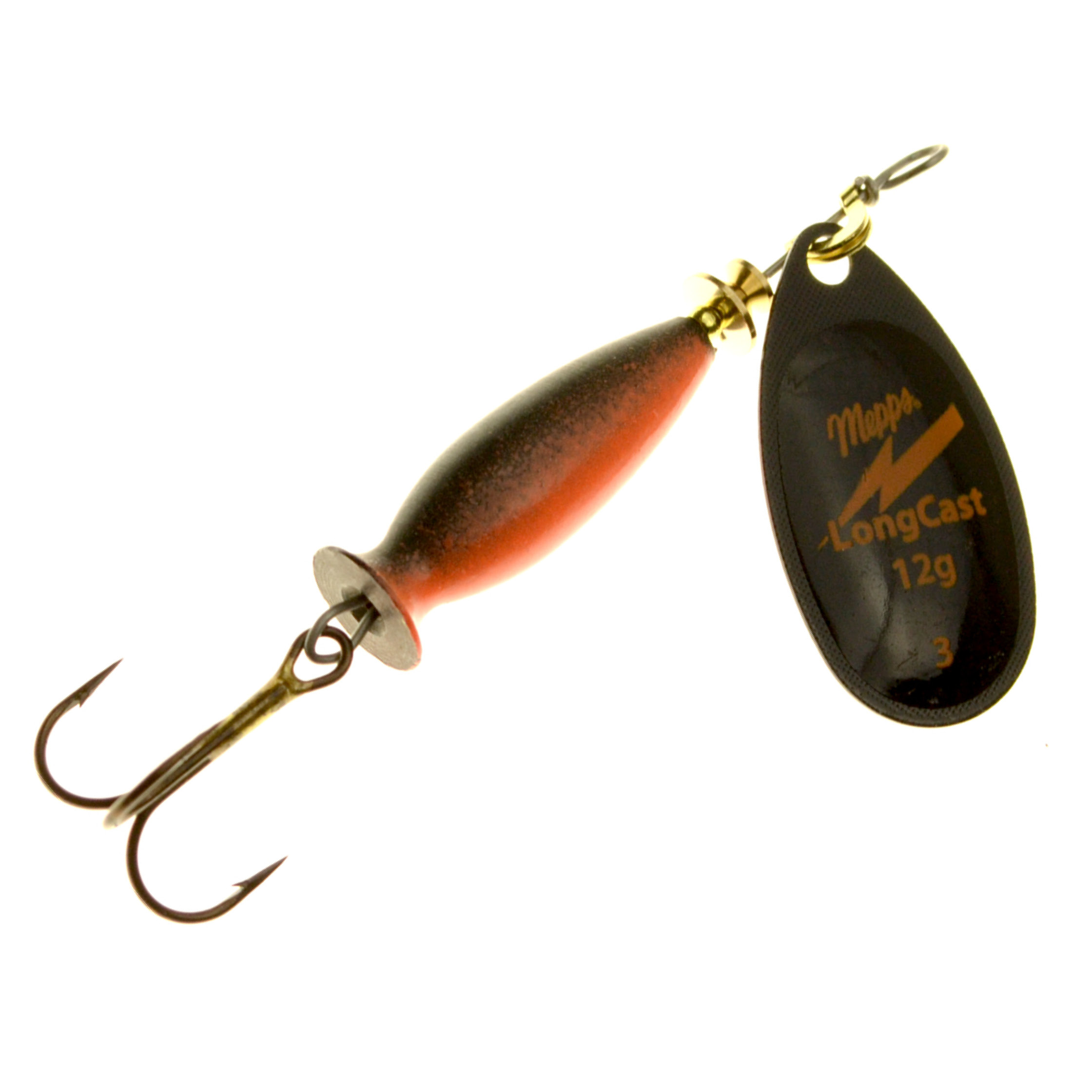 P-18722_Mepps_Aglia_LongCast_Spinner_schwarz Mepps Aglia LongCast Spinner black