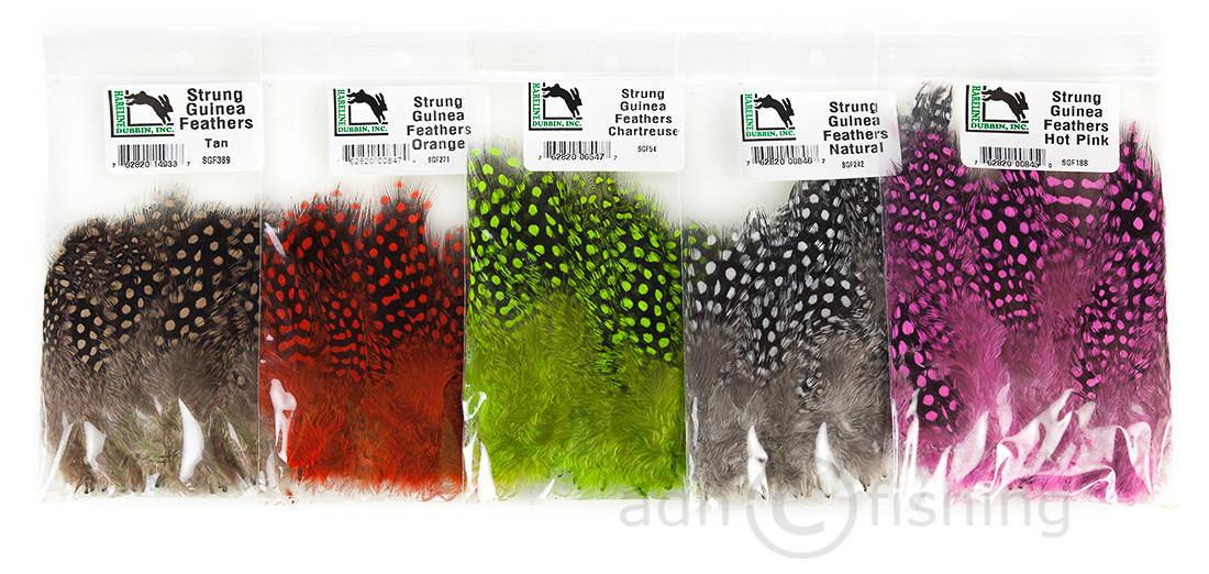 Hareline Guinea Strung Feathers