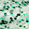 clear green glitter