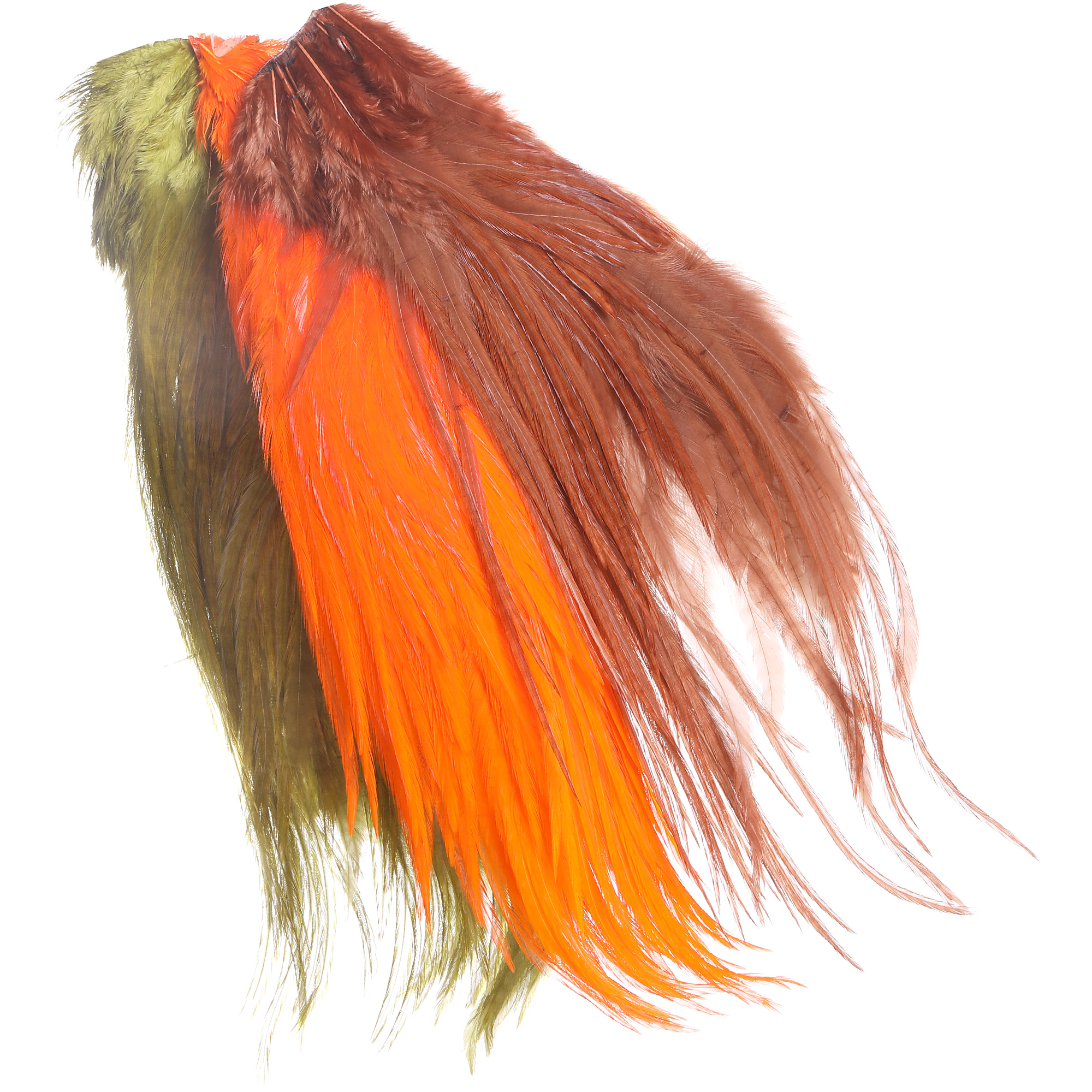 Wapsi Ewing Half Rooster Saddles one for all flies