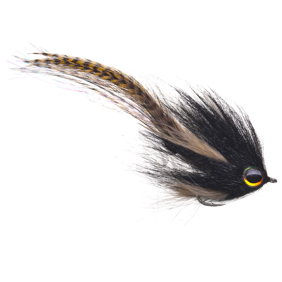 P-26826_Superflies-Salzwasserfliege-Baitfish-GT-Brush-Tan Superflies Saltwater Fly Baitfish GT-Brush Tan