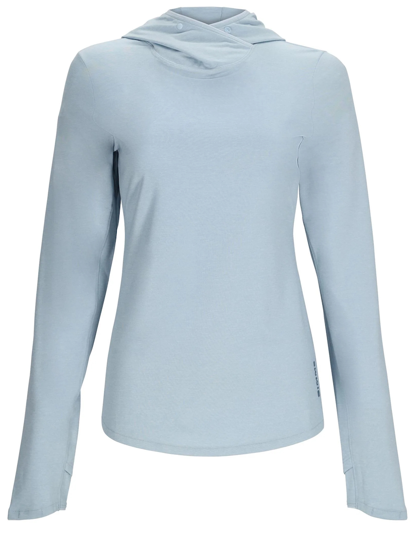 Simms W's Solarflex Hoody steel blue heather