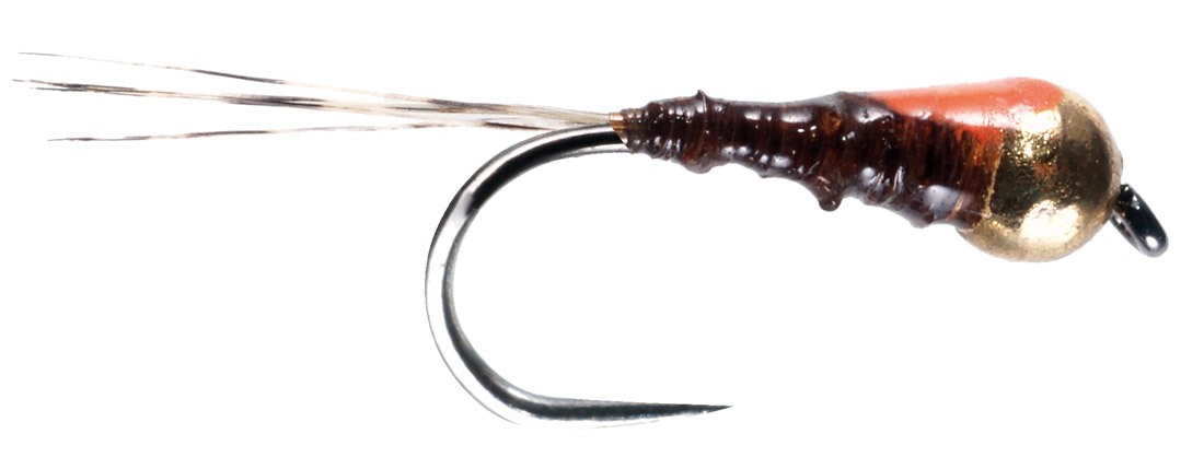  Soldarini Fly Tackle Nymph - Competition Nymph Brown Orange