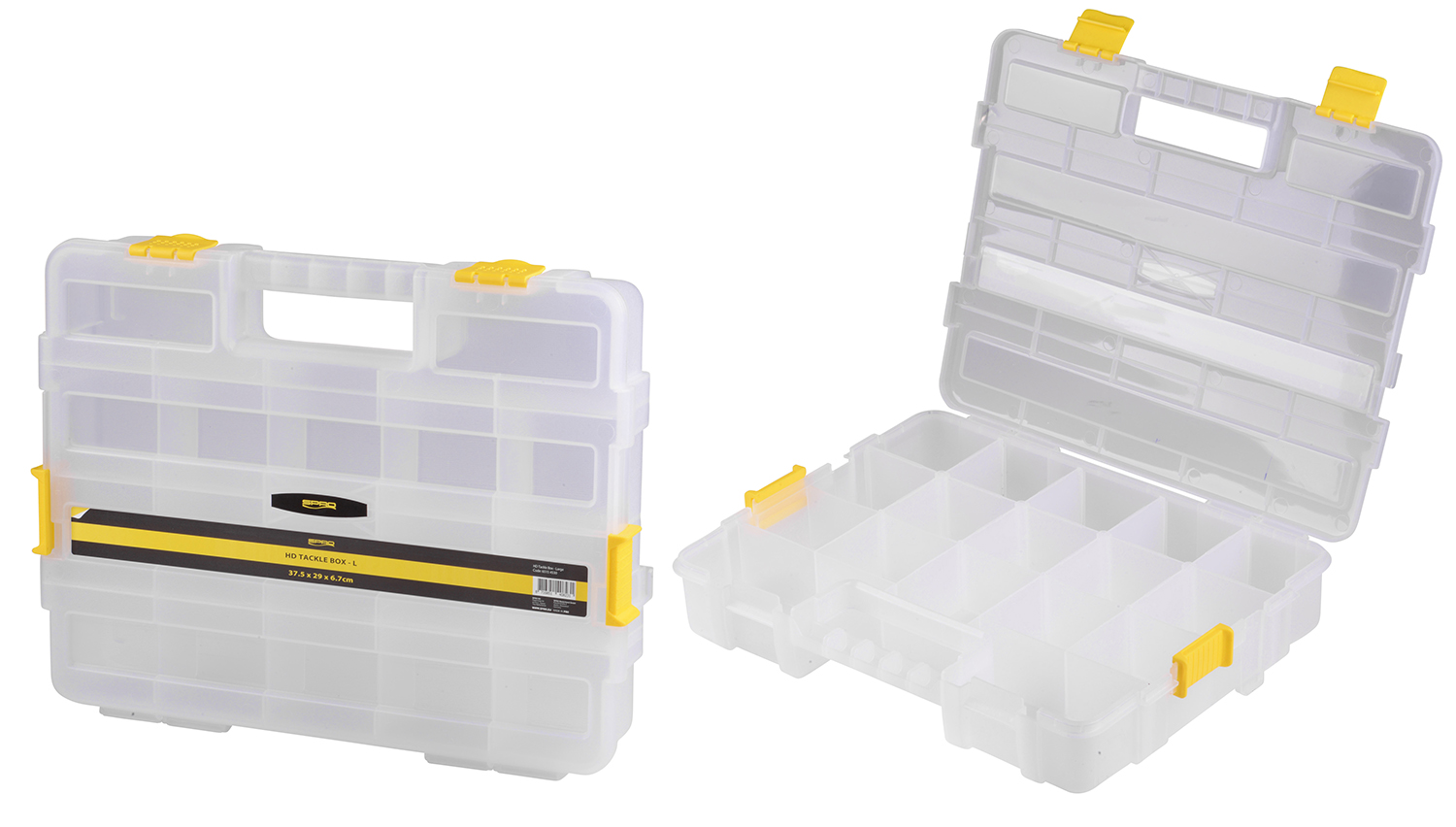 Spro_Box_HD_double_side_32x27x8 Spro HD Tackle Box double-sided 32 x 27 x 8 cm