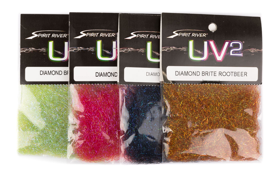 spirit-river-uv2-title-2 Hareline Spirit River UV-2 Diamond Brite Dubbing