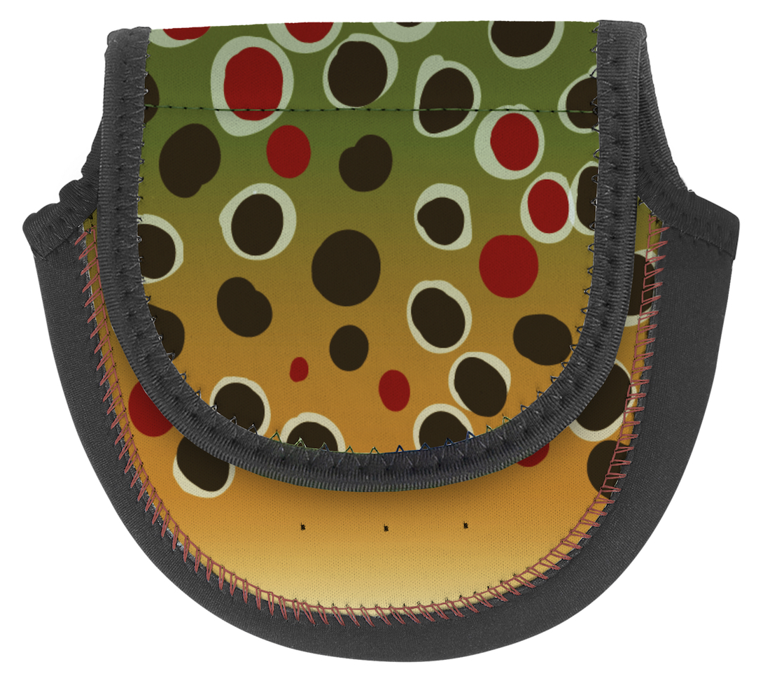 Wingo Reel Case Brown Trout v2.0