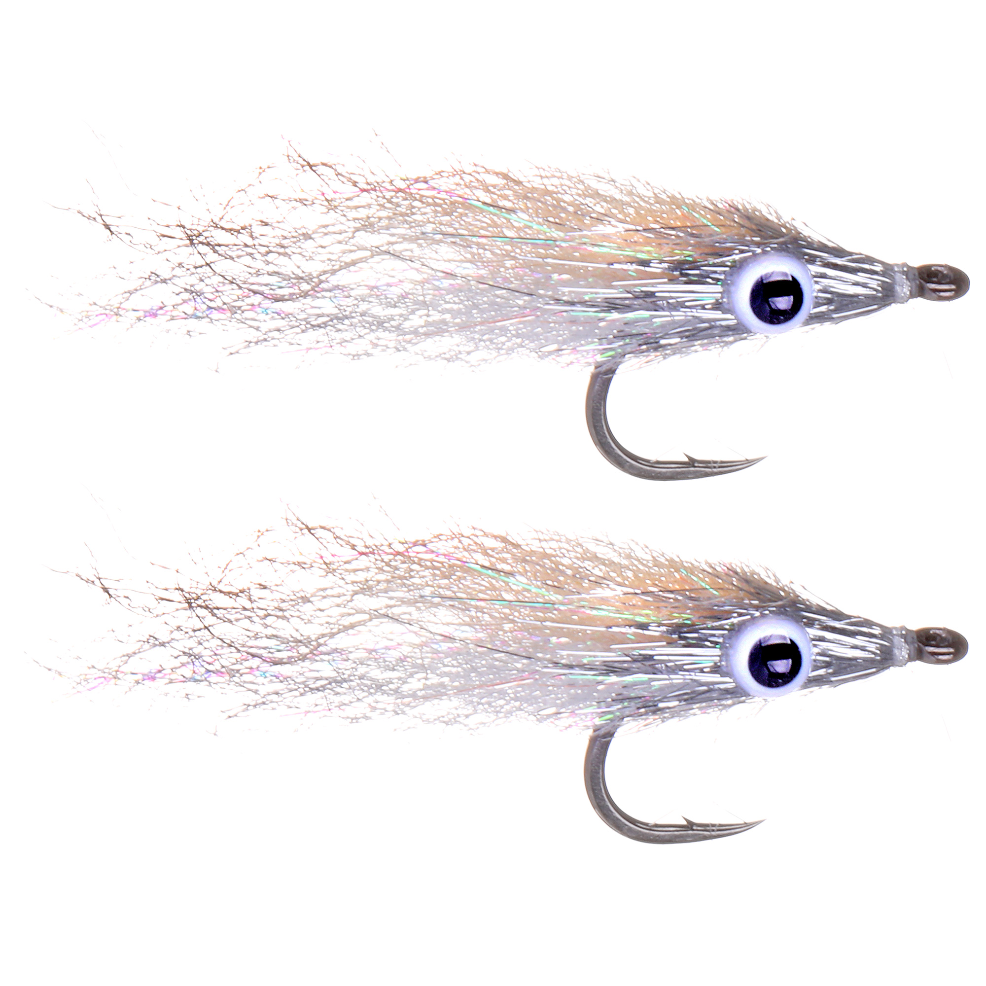 Enrico Puglisi MICRO MINNOW STREAMER - TAN - #2 / 2 Per Pack