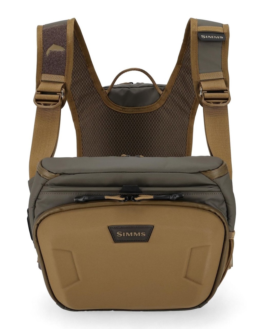 P-28366_Simms_Headwaters_Chest_pack_Hickory_2 Simms Headwaters Chest Pack Water-Resistant Chest Pocket Hickory