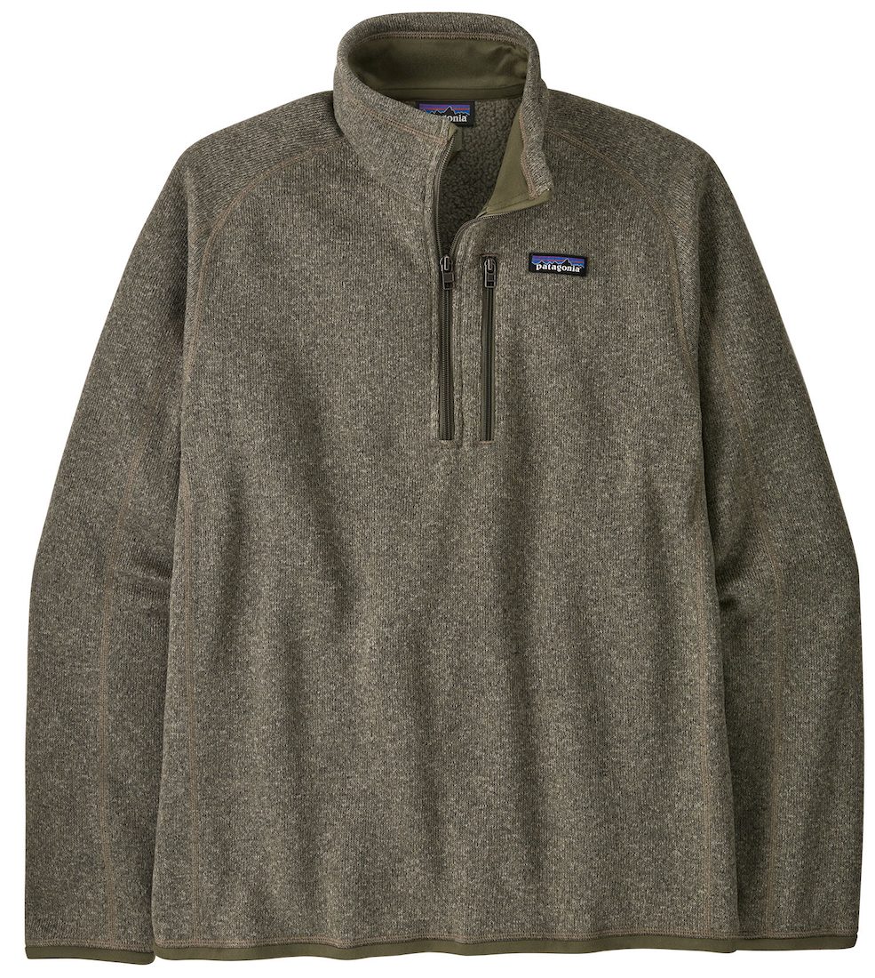 Patagonia M's Better Sweater 1/4 Zip Pullover RVGN - River Rock Green