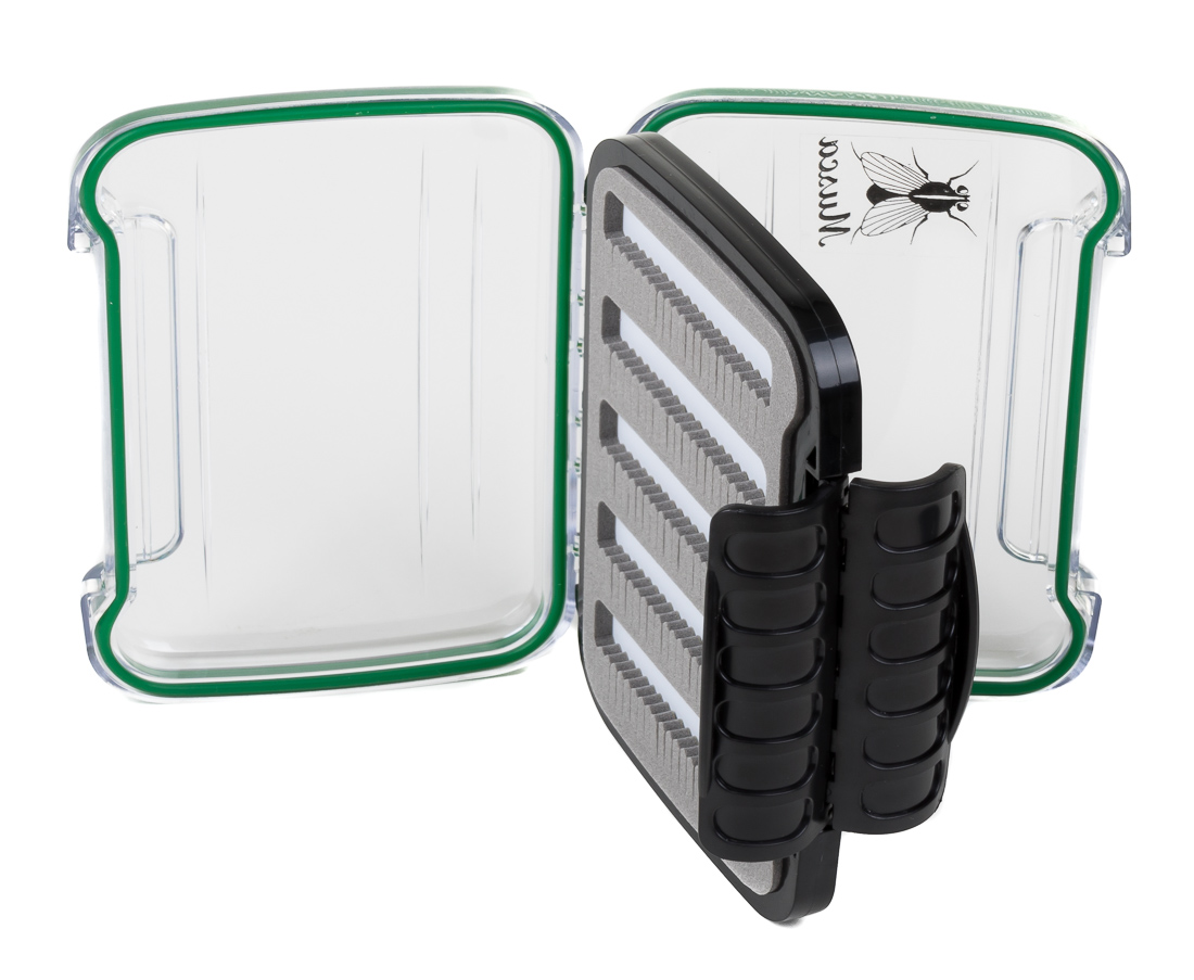 MUSCA Fly Box Clear Double Sided Small Waterproof MFB-CWPS