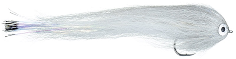 MFC Theo's Boom Box Baitfish Grey & White Predator Streamer #6/0 MFC Theo's Boom Box Baitfish Grey & White Predator Streamer #6/0