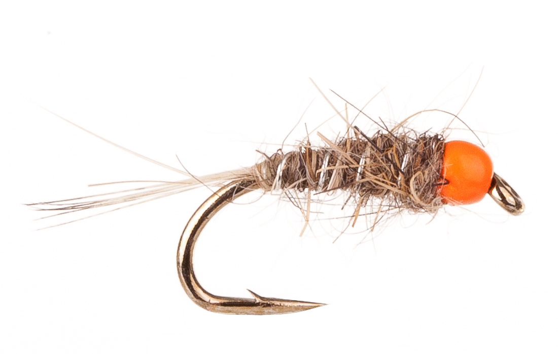 Fulling Mill Nymph - Hare's Ear Orange Head