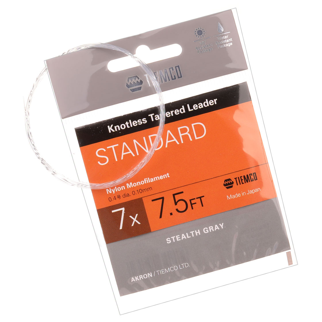 Tiemco TMC Akron STD Nylon Leader 7,5 ft