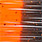 12 black/hot orange