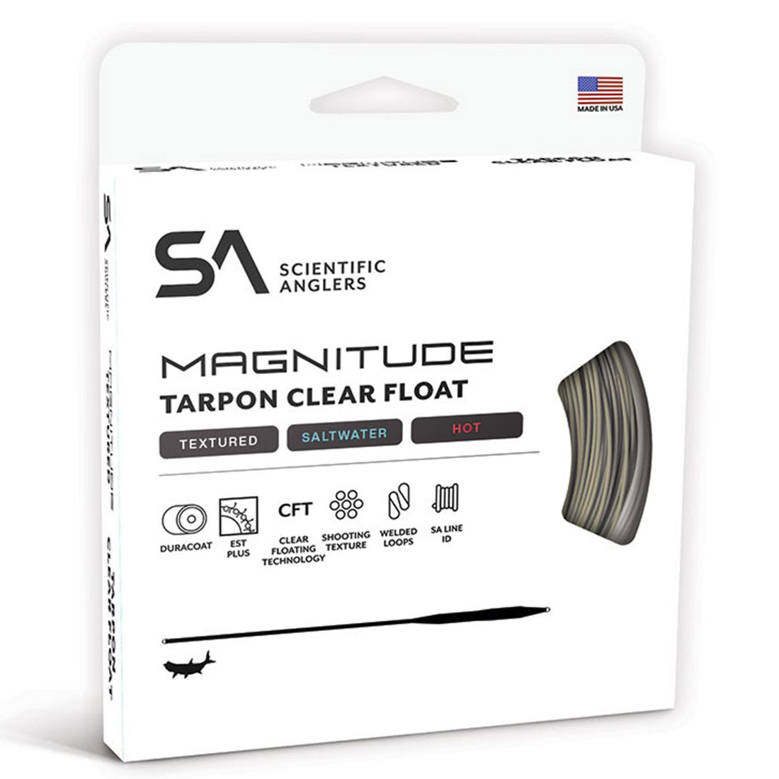 Scientific_Anglers_Magnitude_Tarpon_Fliegenschnur_1 Scientific Anglers Magnitude Tarpon Full Clear Fly Line