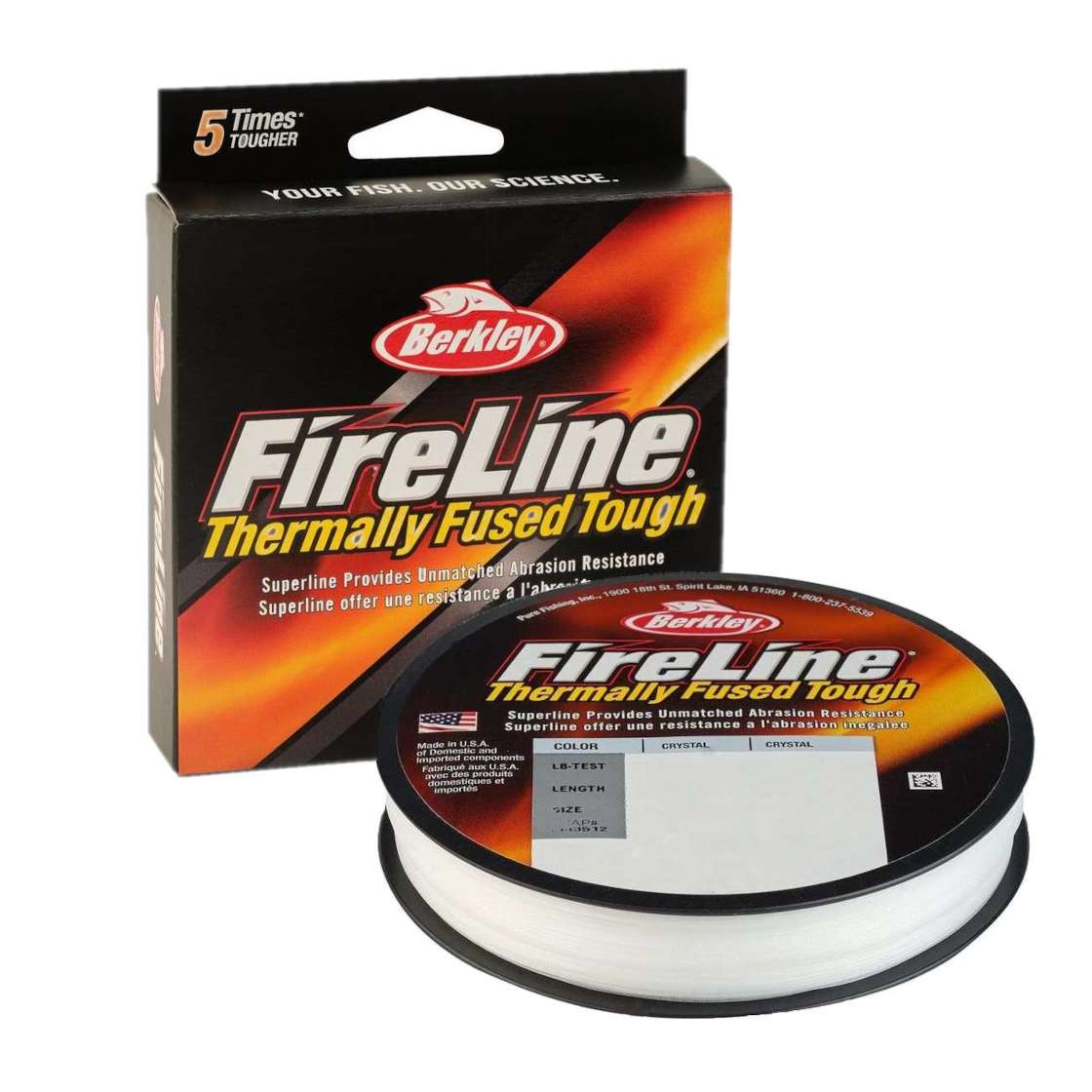 Berkley FireLine 300 m braided line crystal