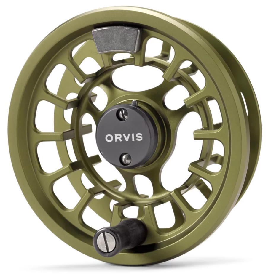 P-25092_Orvis_Hydros_Fliegenrolle_Euronymph_matte_olive_3 Orvis Hydros Spare Spool Euronymph # II matte olive