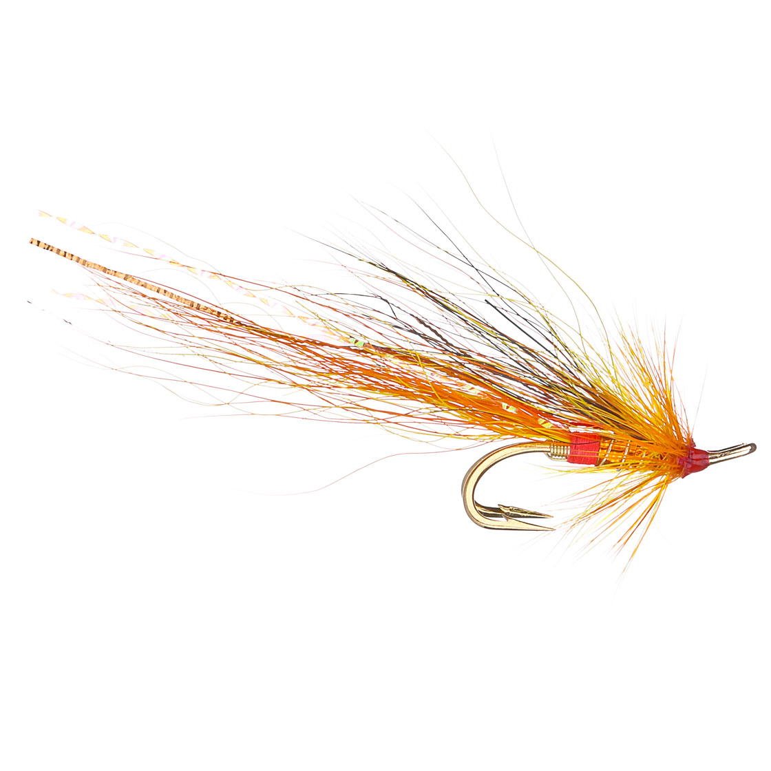 Superflies Salmon Fly - Girnel Shrimp Gold Double