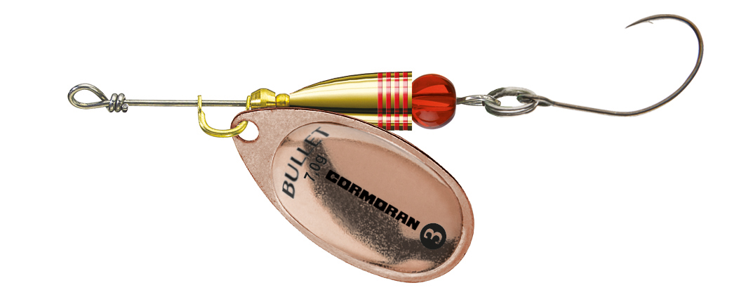 Daiwa Cormoran Bullet Spinner copper