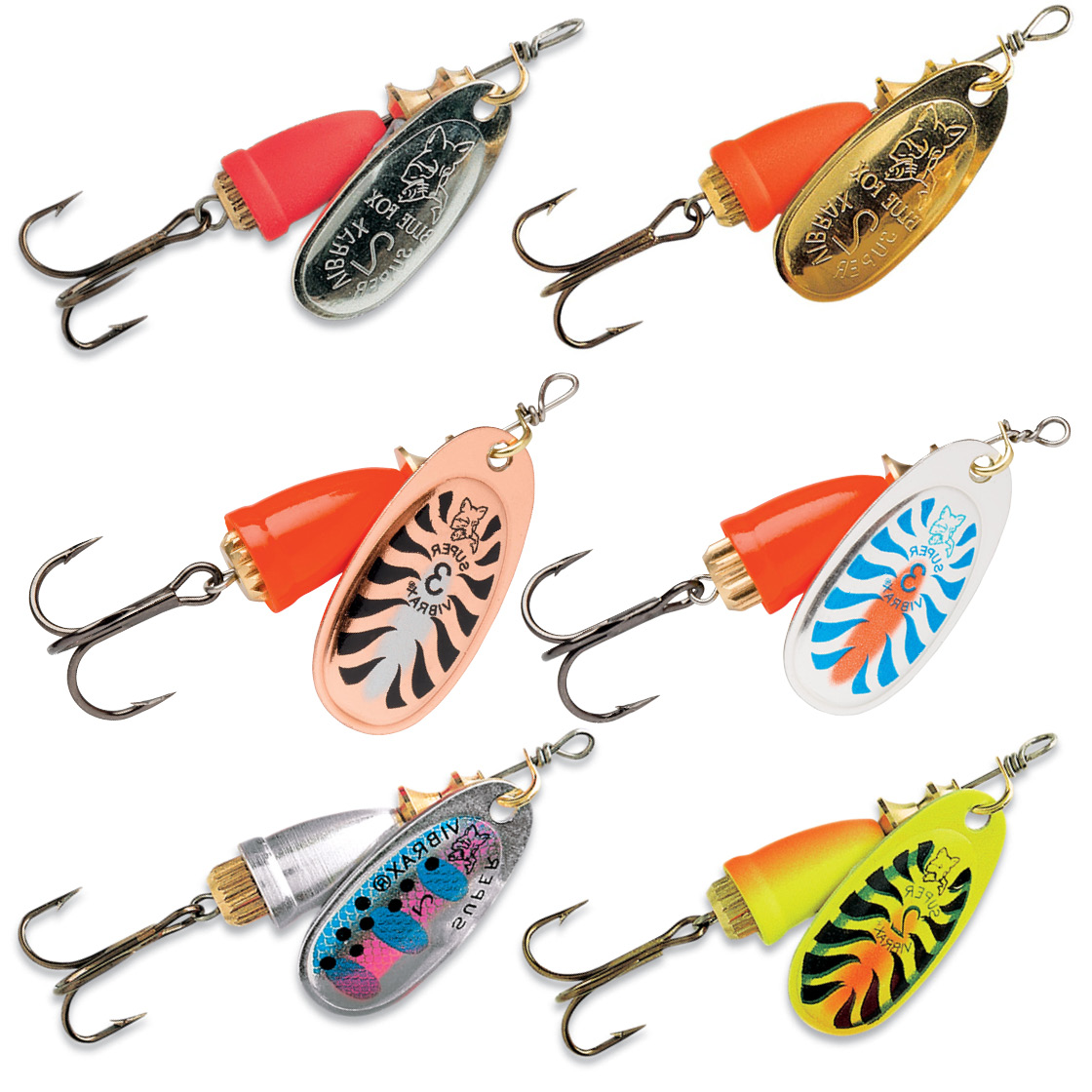 Blue_Fox_Vibrax_Fluorscent_Spinner_TITEL Blue Fox Vibrax Fluorescent Spinner 8 g