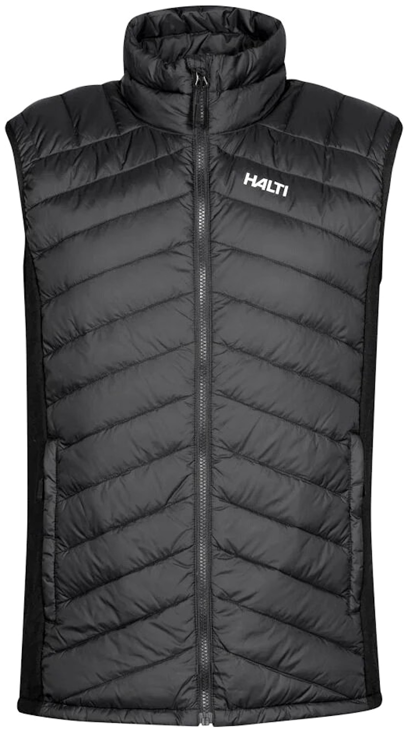 Halti Huippu Down Hybrid Vest Black
