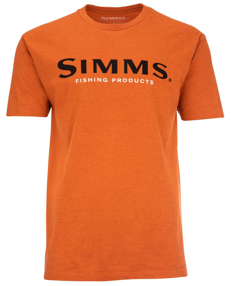 Simms_Logo_T-Shirt_adobe_heather_1ji9xiFHkzfNMQ Simms Logo T-Shirt adobe heather
