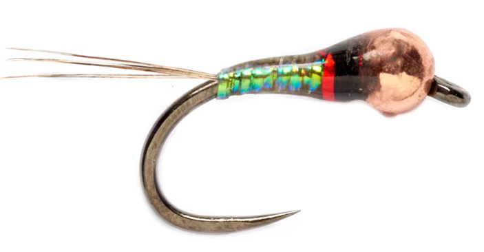 P-27947_Fulling_Mill_Red-Neck_Gasolina_Perdigon_ Fulling Mill Red Neck Gasolina Perdigon Nymph Barbless