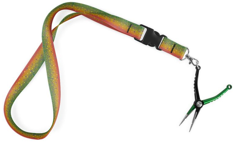 Wingo Fish Skin Lanyard brook trout