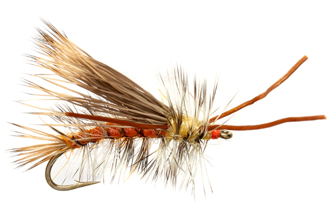 P-21151_FullingMill_stimulator_Orange Fulling Mill Dryfly - Sparkle Stimulator Orange