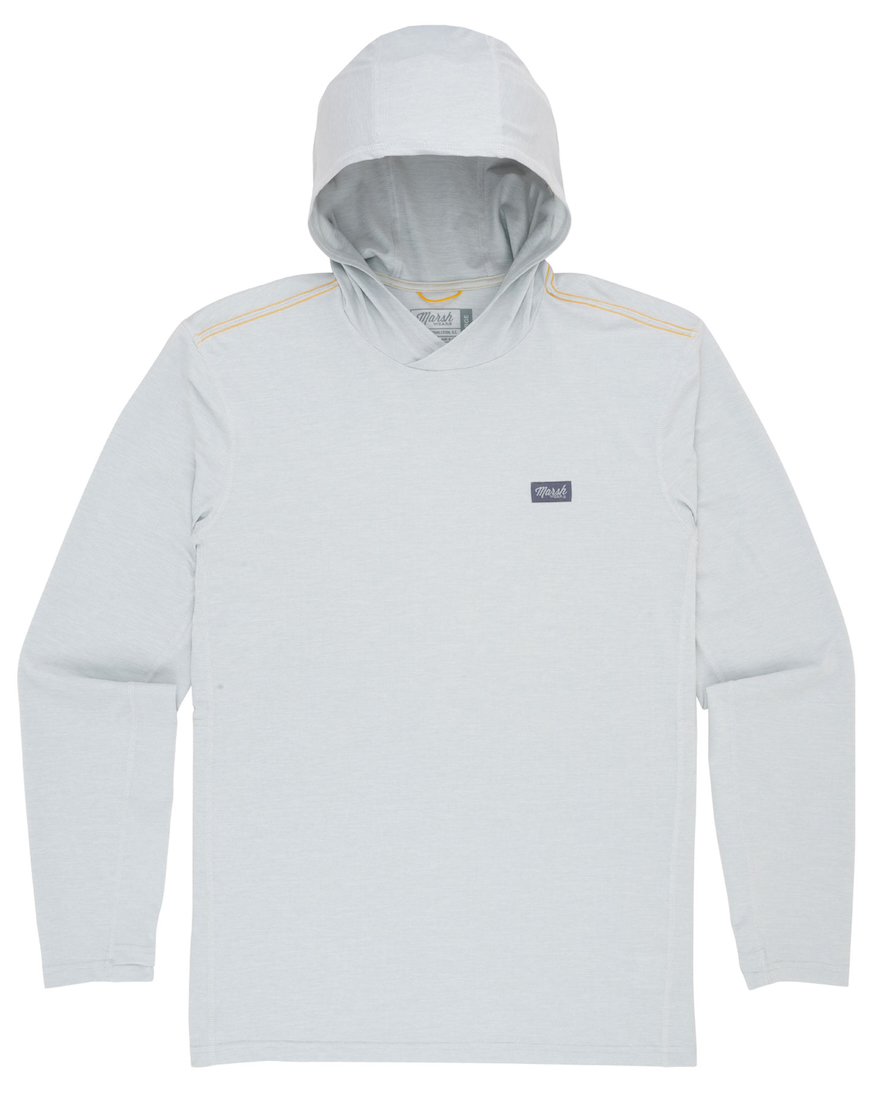 P-29403_Marsh_Wear_high_Noon_Hoody_Smoke_ Marsh Wear High Noon Hoody UPF 40+ Sun Protection Smoke Heather